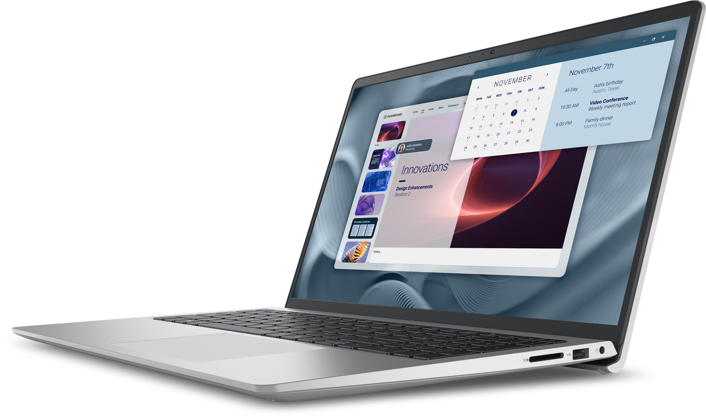 Laptop Dell Pro Essential 15.6" PV15250 Intel Core i7-1355U 16GB RAM 512GB SSD Windows 11 Pro Garantía 1 Año Básico