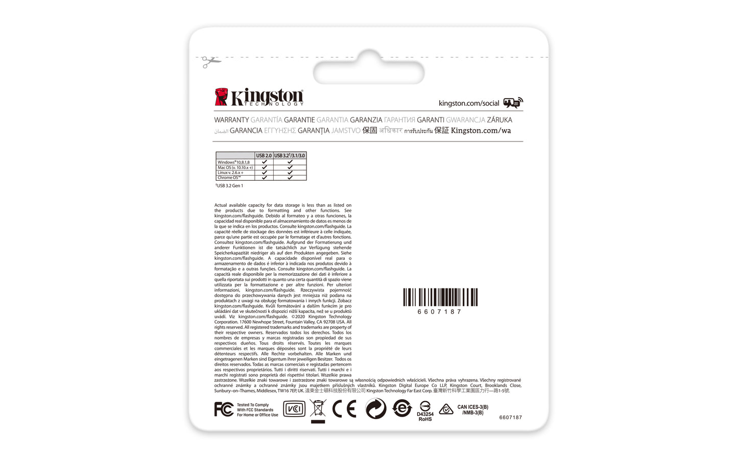 Memoria USB Kingston DataTraveler Exodia 128GB 3.2 Color Negro