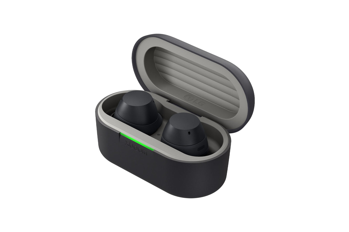 Audifonos xboom LG BUDS negros Signature Sound con driver de grafeno