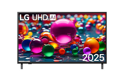 Television LG de 43 pulgadas UHD AI UA75 4K SMART TV 2025