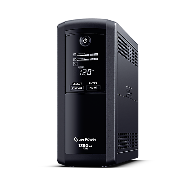 UPS CYBERPOWER 850VA 510W LCD REGULADOR VOLTAJE 9 CONT