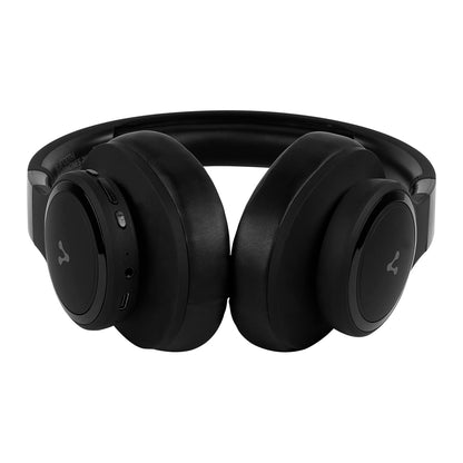 Vorago HPB-205-BK auricular y casco Auriculares Inalámbrico y alámbrico Diadema Llamadas/Música USB Tipo C Bluetooth Negro
