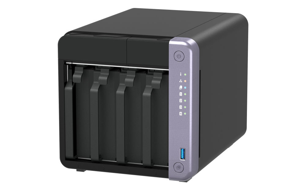 Unidad NAS QNAP TS-432X-4G-US de 4 bahías 4 GB DDR4 RAM sin Disco