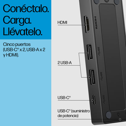 Adaptador HP Hub USB-C G3