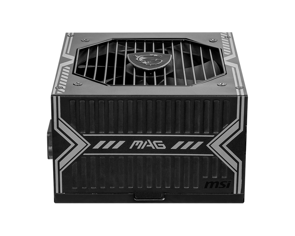Fuente de Poder 750W MSI MAG A750BN PCIE5 80 PLUS Bronze 24-pin ATX 120mm