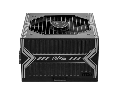 Fuente de Poder 750W MSI MAG A750BN PCIE5 80 PLUS Bronze 24-pin ATX 120mm