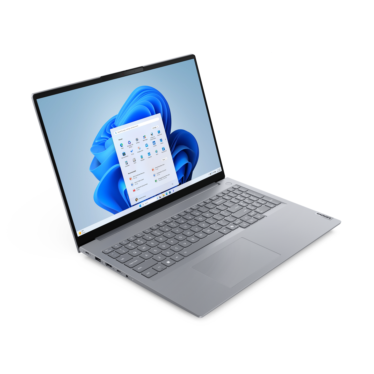 Laptop Lenovo ThinkBook 16 G8 16" Intel Core 5 210H NoTouch Win 11 Pro 64 16GB 512GB SSD Intel Graphics 1CourierCarryin