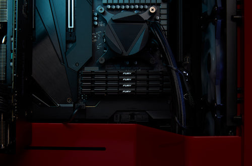 Memoria RAM Kingston DIMM DDR4 16GB 4000MT S Fury Renegade Black XMP CL19 288PIN 1 35V C Disparador de Calor Gamer