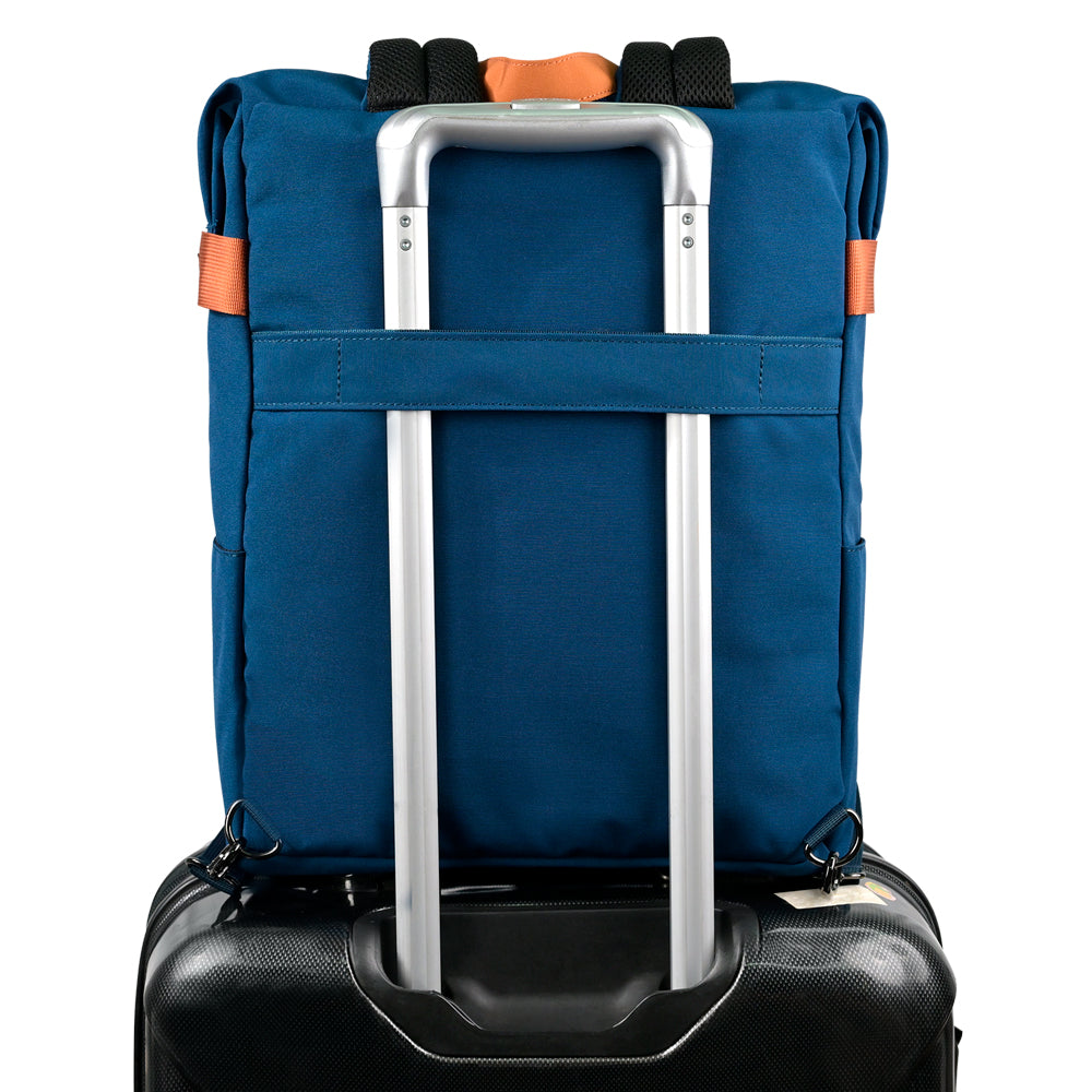 Mochila Vorago Bp-301 Vintage Doble Uso Laptop 15.6 Azul