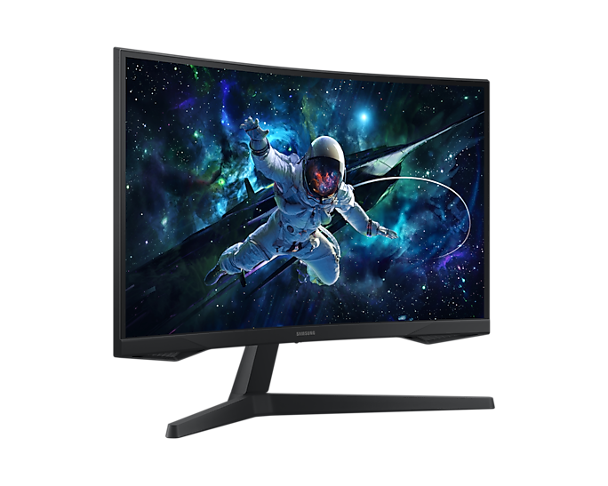 Monitor Samsung 27" Gaming Odyssey G55C QHD 2560 x 1440 165HZ VA CURVO 1000R G5
