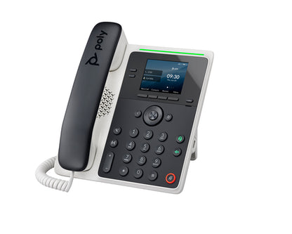 Poly Telefono IP Edge E100 y habilitado para PoE
