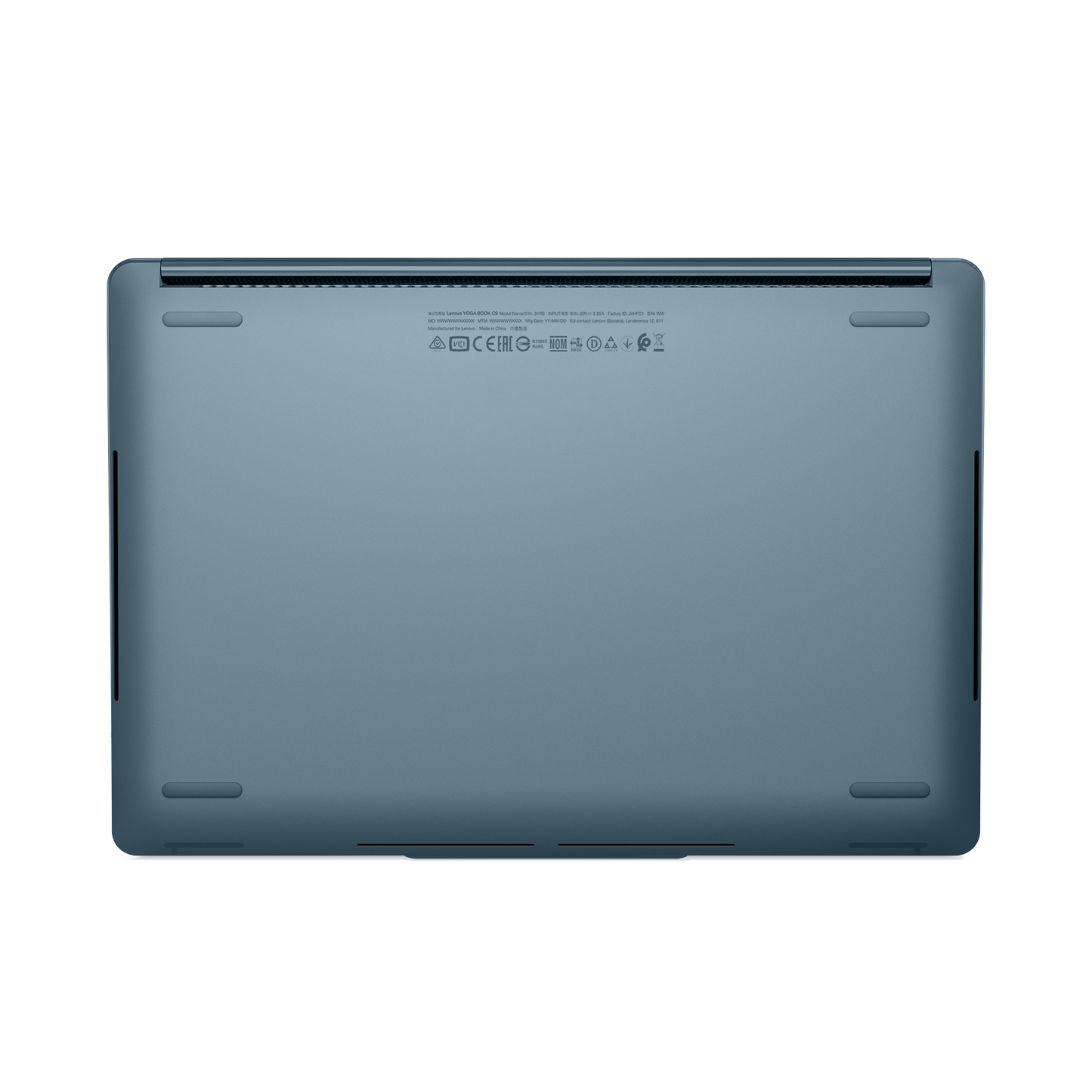 Laptop Lenovo Idea Yoga Book 9 13IRU8 13.3 Touch 2.8K Intel Core i7-1355U 1.70GHz 16GB 1TB SSD Windows 11 Home 64-bit Esp Turquesa