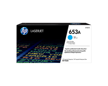 Toner HP 653A Cyan