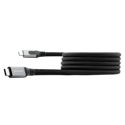 CABLE MAGNETICO ADATA USB-C ADOPTA EL USB 3.2 GEN2 ESTANDAR VLOCIDAD DE TRANSFERENCIA DE DATOS DE 10 GBPS COLOR NEGRO