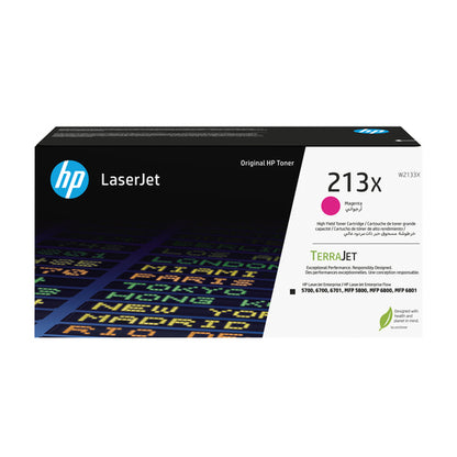 Tóner HP LaserJet 213X Color Magenta
