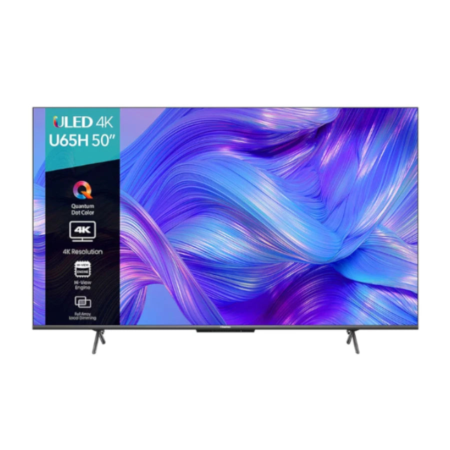 Televisor Hisense Smart TV ULED de 50" 4K/UHD 50U65H con Google TV