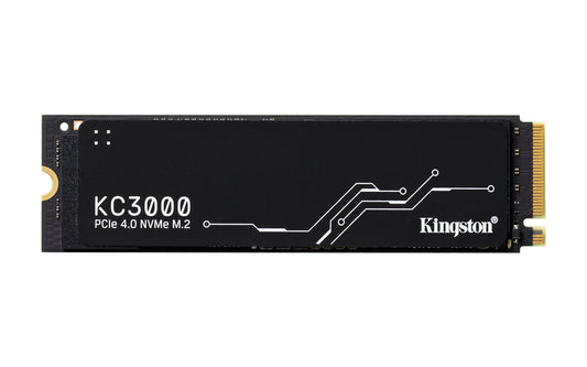 Unidad de Estado Sólido SSD Kingston KC3000 PCIe 4.0 NVMe M.2 SSD 2048GB Color Negro