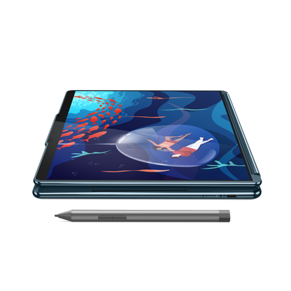 Laptop Lenovo Idea Yoga Book 9 13IRU8 13.3 Touch 2.8K Intel Core i7-1355U 1.70GHz 16GB 1TB SSD Windows 11 Home 64-bit Esp Turquesa