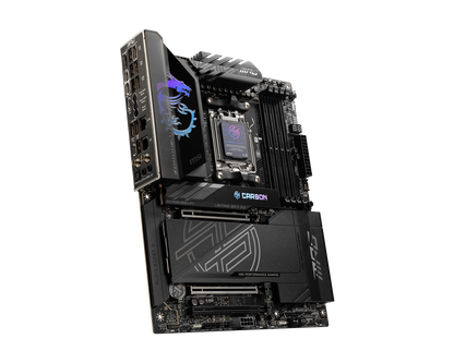 Tarjeta Madre MSI MPG X870E CARBON WIFI ATX Socket AM5 AMD X870E 256GB DDR5 HDMI/DP para AMD