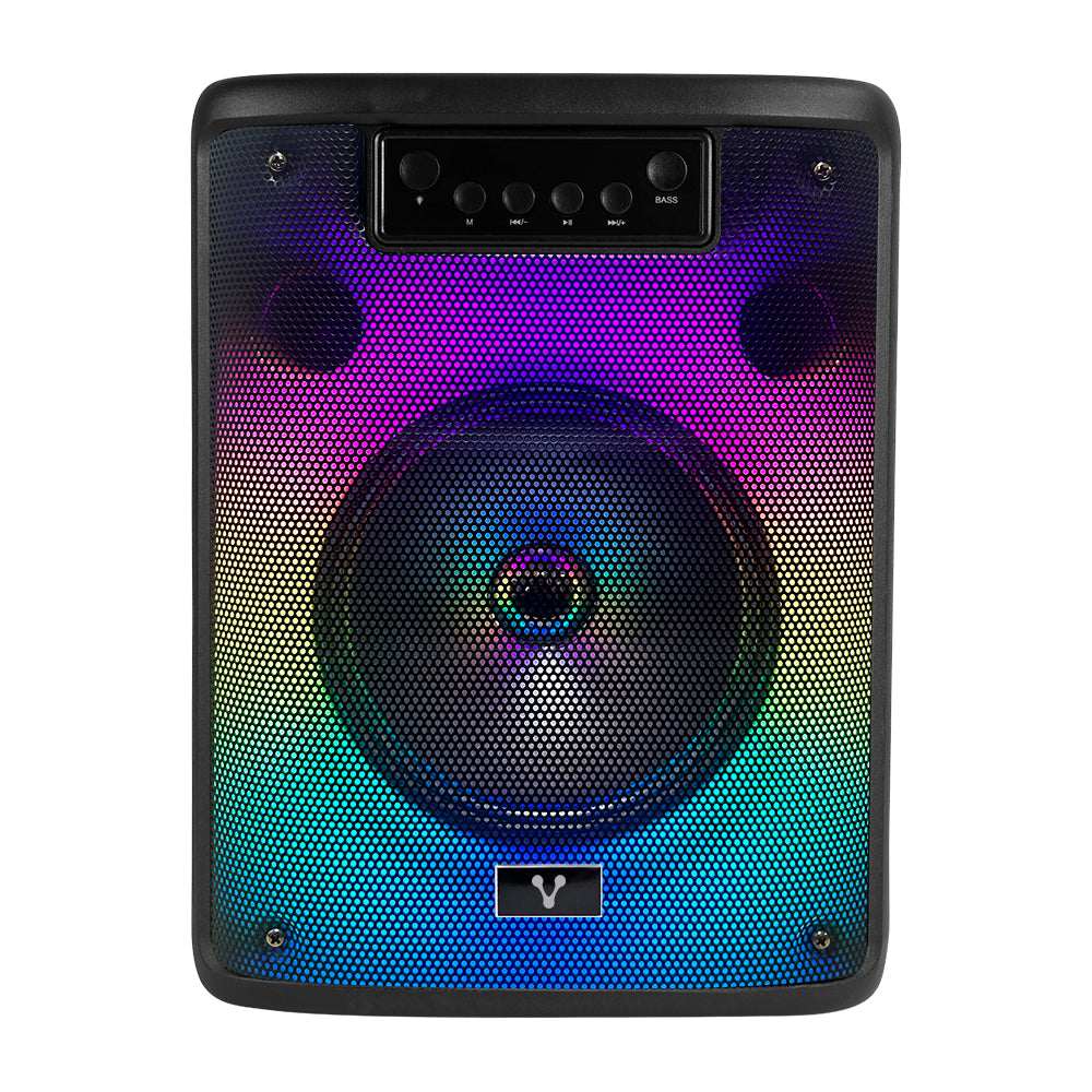 BAFLE VORAGO KSP-303 NEGRO 4" 10WATTS RMS / RECARGABLE / TWS BT 4HRS CARGA USB TIPO C