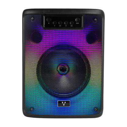 BAFLE VORAGO KSP-303 NEGRO 4" 10WATTS RMS / RECARGABLE / TWS BT 4HRS CARGA USB TIPO C