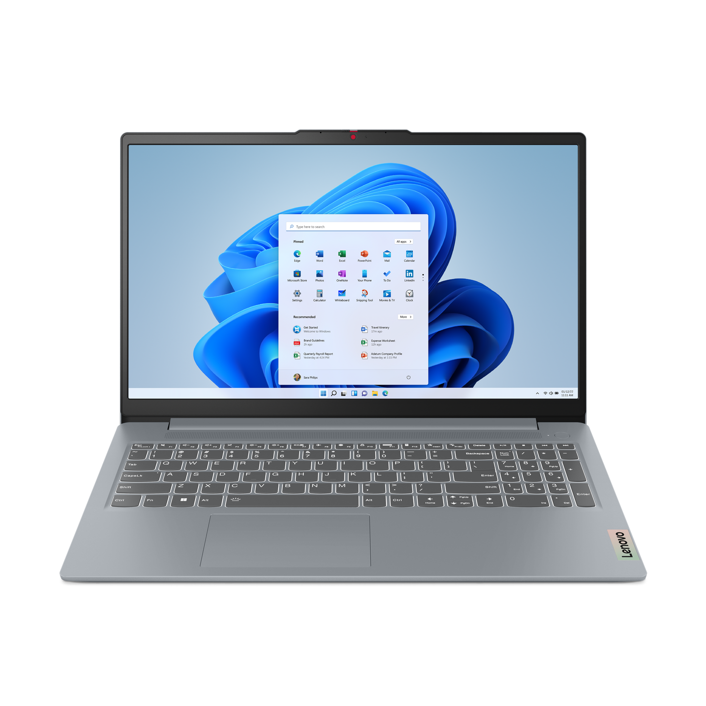 Laptop Lenovo Slim 15IRU8 IDEAPAD Core i3-1305U 8GB 512GBTouchpad color Arctic Grey