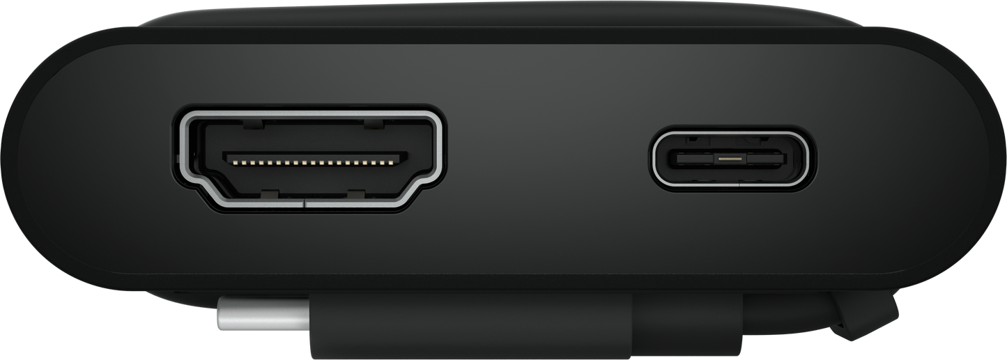Adaptador de viaje USB-C 4 en 1 Dell Pro DA225 1 Año garantía