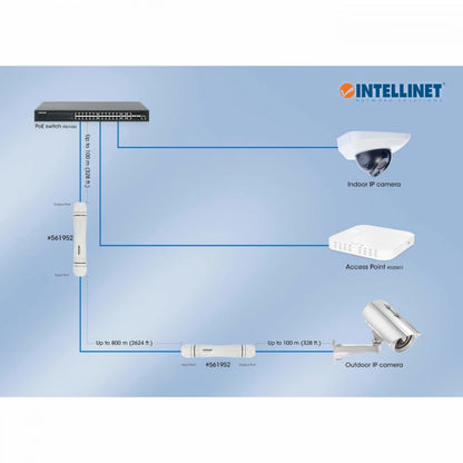 Kit Extensor Intellinet 30W Max Exteriores 1000m
