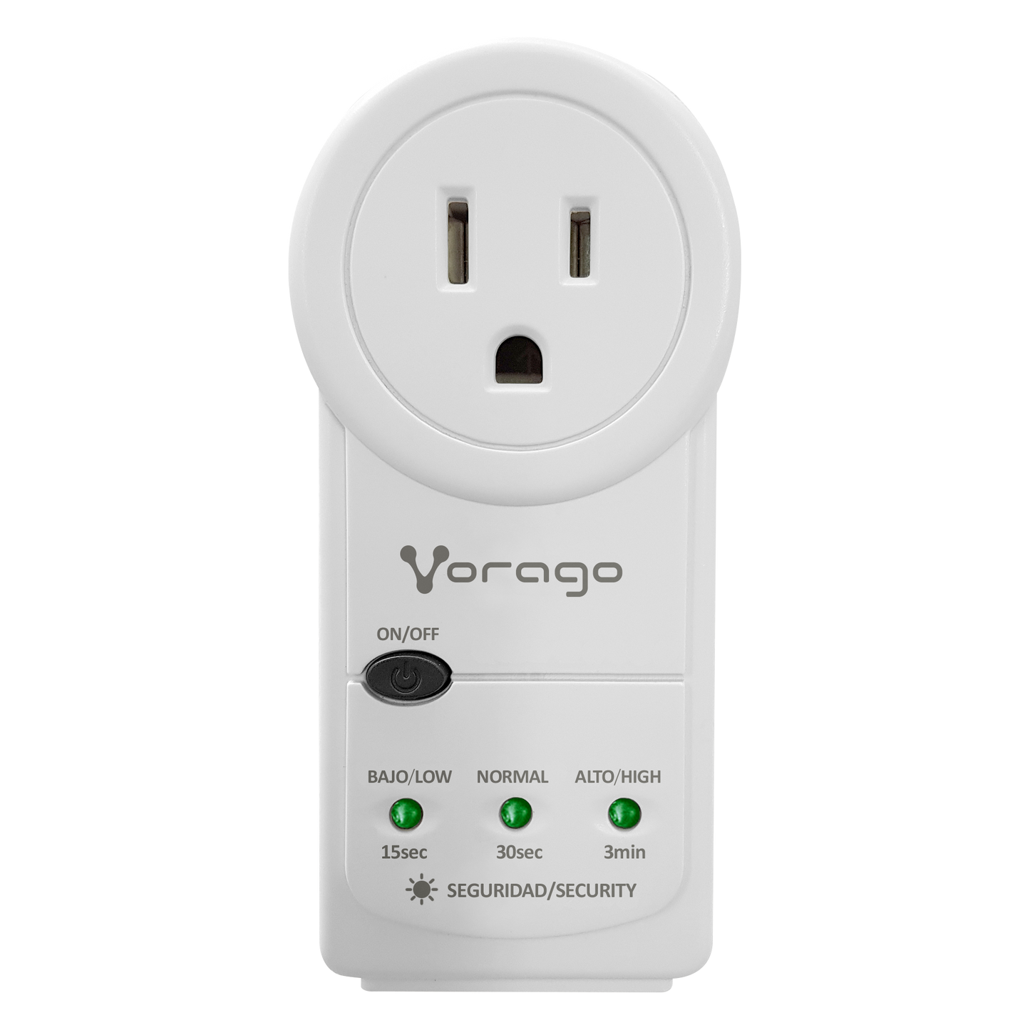 PROTECTOR DE VOLTAJE VORAGO AVR-300 RJ45/RJ11 PORTATIL 1800W ELECTRODOMESTICOS BLANCO