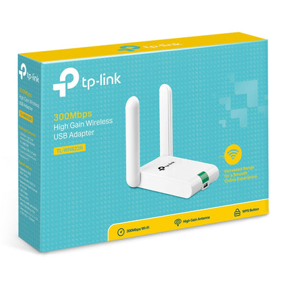Adaptador TP-Link 300Mbps High Gain Wi-Fi USB 300 Mbps at 2 4 GHz