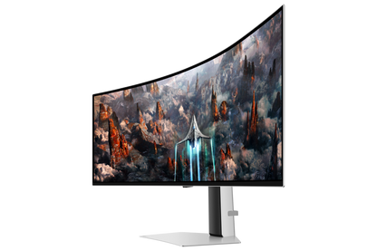 Monitor Gaming Samsung 49" Curvo 1800R Oled Resolucion 5120x1440 Panel Oled