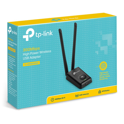 TARJETA DE RED INALAMBRICA TP-LINK USB N 300MBPS EN ALTA POT