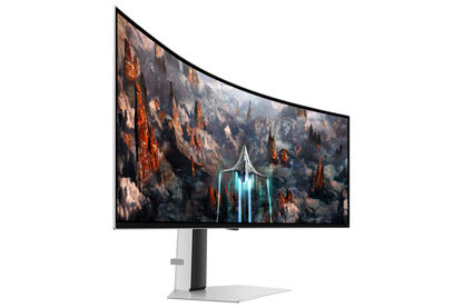 Monitor Gaming Samsung 49" Curvo 1800R Oled Resolucion 5120x1440 Panel Oled