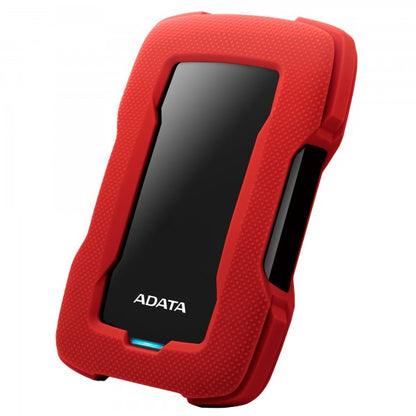 Disco Duro Externo Adata 1TB HD330 2.5" USB 3.1 RojoNegro A Prueba de Golpes
