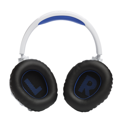 Auriculares inalámbricos JBL supraaurales para juegos JBL Quantum 360P para consola PS color blanco/azul