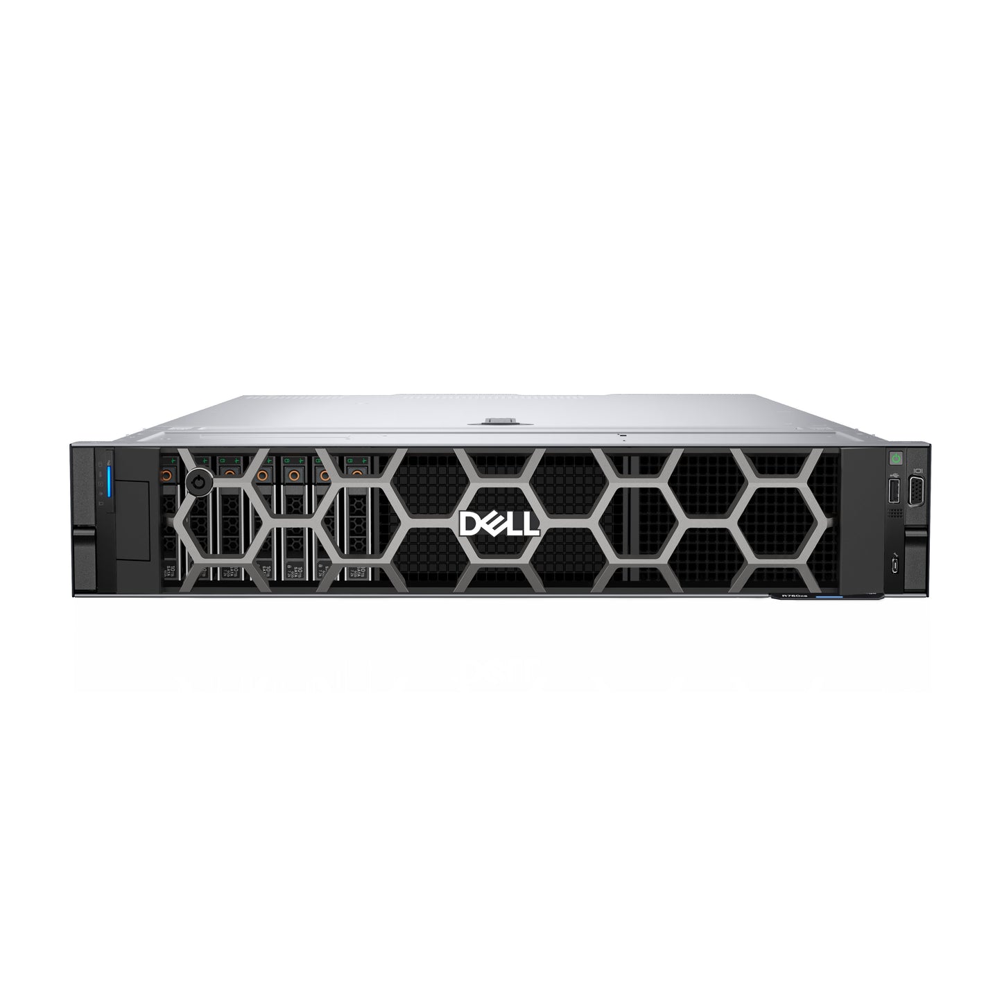 Servidor Dell PowerEdge R760XS+Intel Xeon Gold 5418Y 24C/48T + 1x16GB 5600MT/s+1x2TB 3.5 + PERC H755+3 Years PS NBD