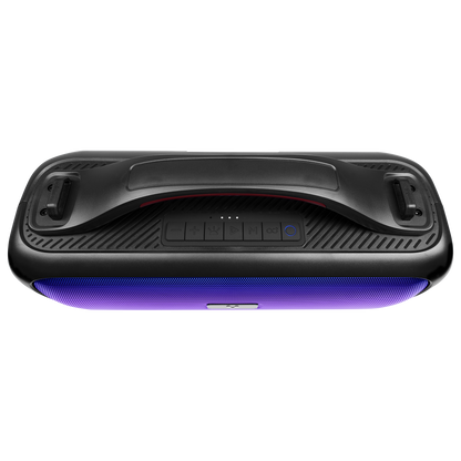 BOCINA VORAGO BSP-440 BLUETOOTH / USB / LUZ FRONTAL RGB / TWS / 20W RMS CON HASTA 5 HRS AUTONOMIA / IPX5