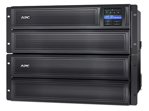 Fuente de Respaldo APC Smart UPS X 3000VA Convertible Torre/Rack Pantalla LCD 100 127V Incluye Tarjeta De Red