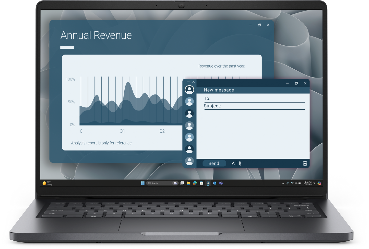 Laptop Dell PRO 14 AMD RYZEN 5 PRO 230 NPU RAM 16GB 512SSD GRAFICOS AMD RADEON  760M WIN 11 PRO 1Y BASIC