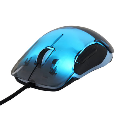 MOUSE VORAGO START THE GAME MO-505 ALAMBRICO RGB NEON HASTA 7.200 DPIS USB TRASPARENTE