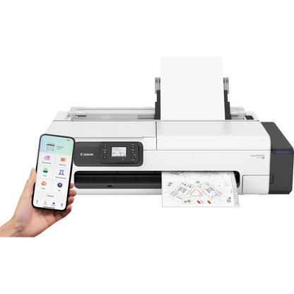 Plotter Canon imagePROGRAF TC-21 M de 24 con Sistema Inyección de Tinta Continua y Escaner de Cama Plana