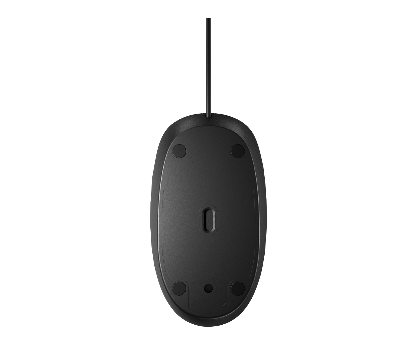 Mouse HP 125 Wired USB Color Negro