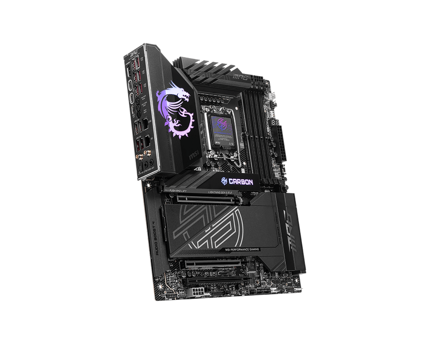 Tarjeta Madre MSI MPG Z890 CARBON WIFI ATX LGA 1851 Intel Z890 256GB DDR5 HDMI/DP para Intel