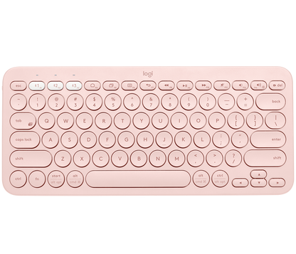 Teclado Logitech K380 Multidispositivo Inalámbrico Color Rosa