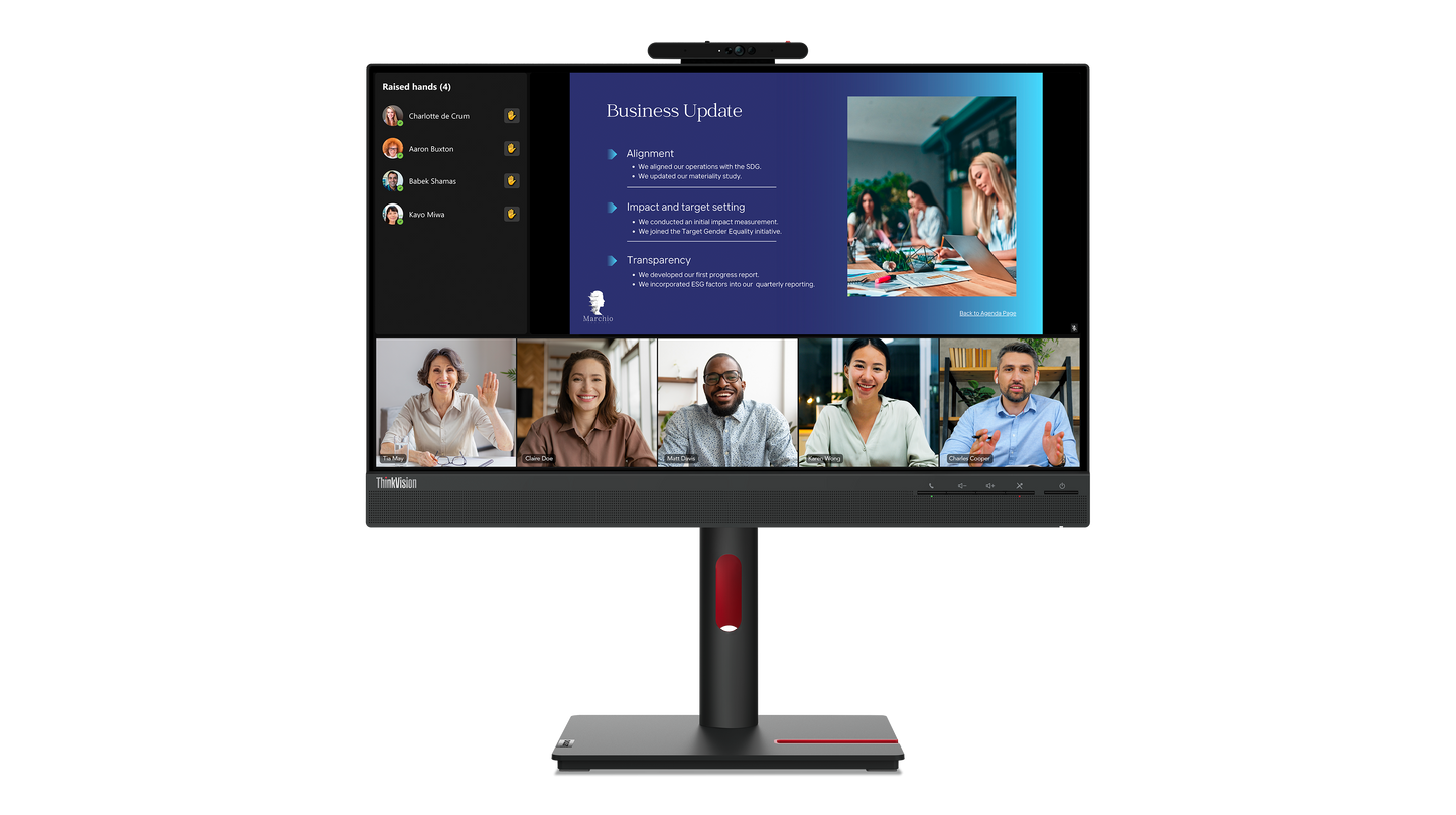 Monitor Lenovo 23.8" T24V-30 F22238FT1 HDMI