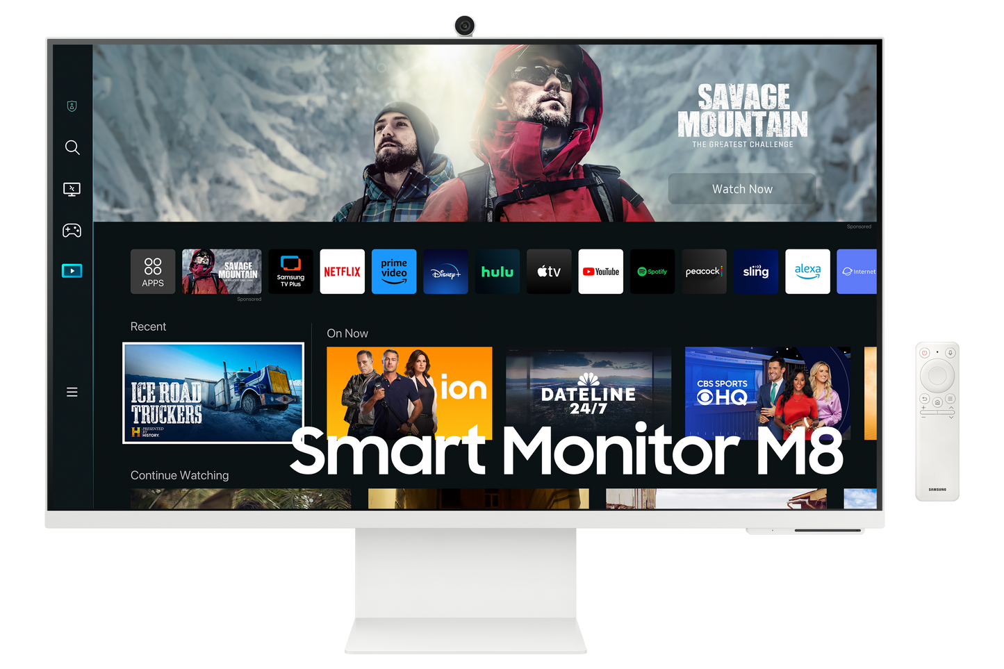 Monitor Samsung 32" Smart Monitor FLAT FHD (Resolucion 3840x2160) Panel VA