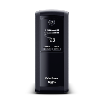 UPS CYBERPOWER 850VA 510W LCD REGULADOR VOLTAJE 9 CONT