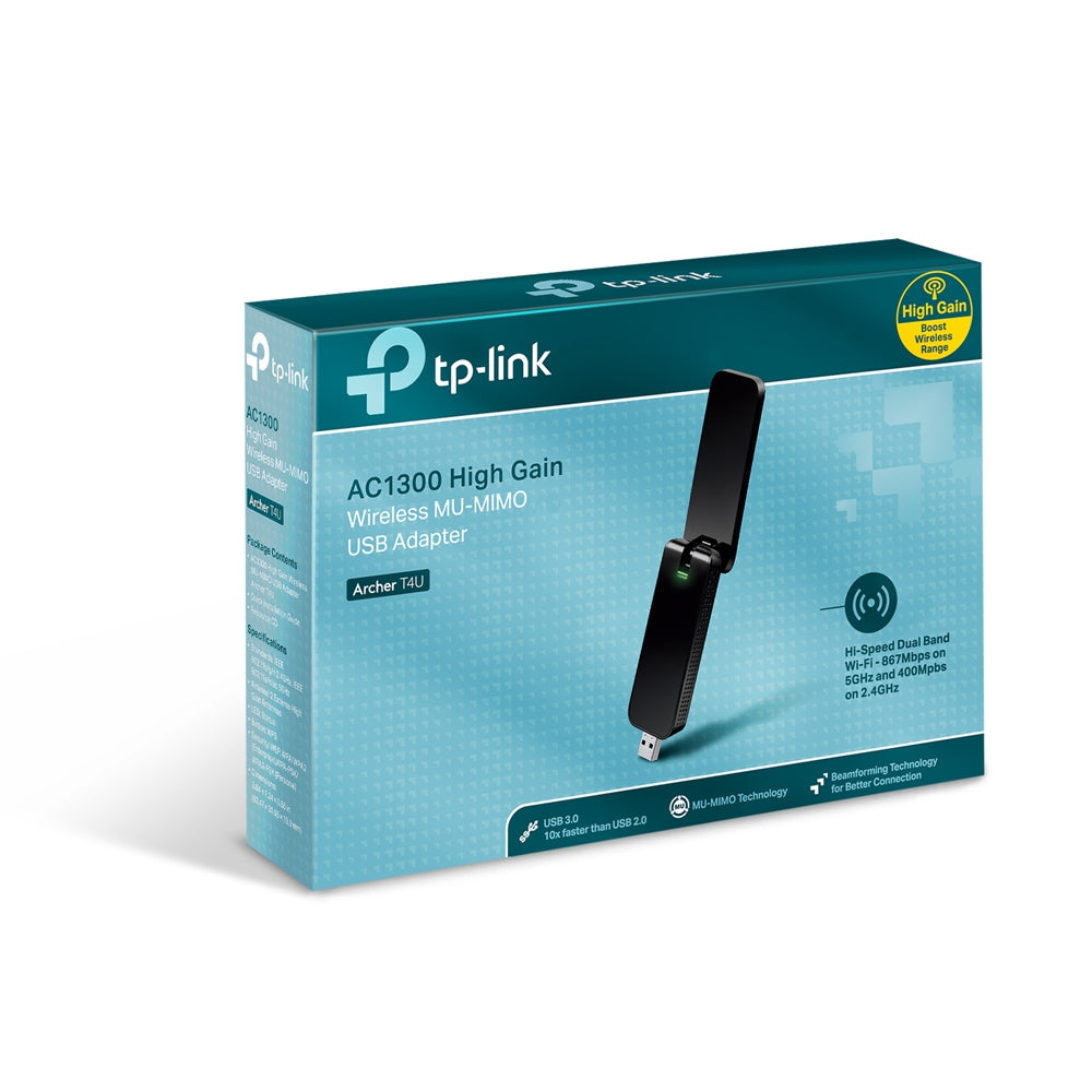 Adaptador TP-Link USB Doble Banda Inalámbrico AC1300