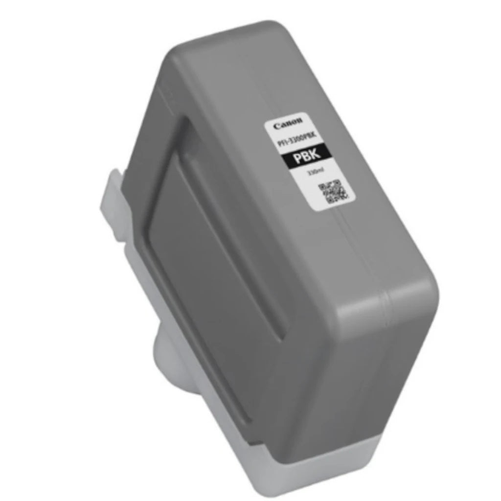Cartucho de tinta Canon PFI-3300 PBK 330ml para Plotter PRO-2600 PRO-4600 PRO-6600 GP-4600S