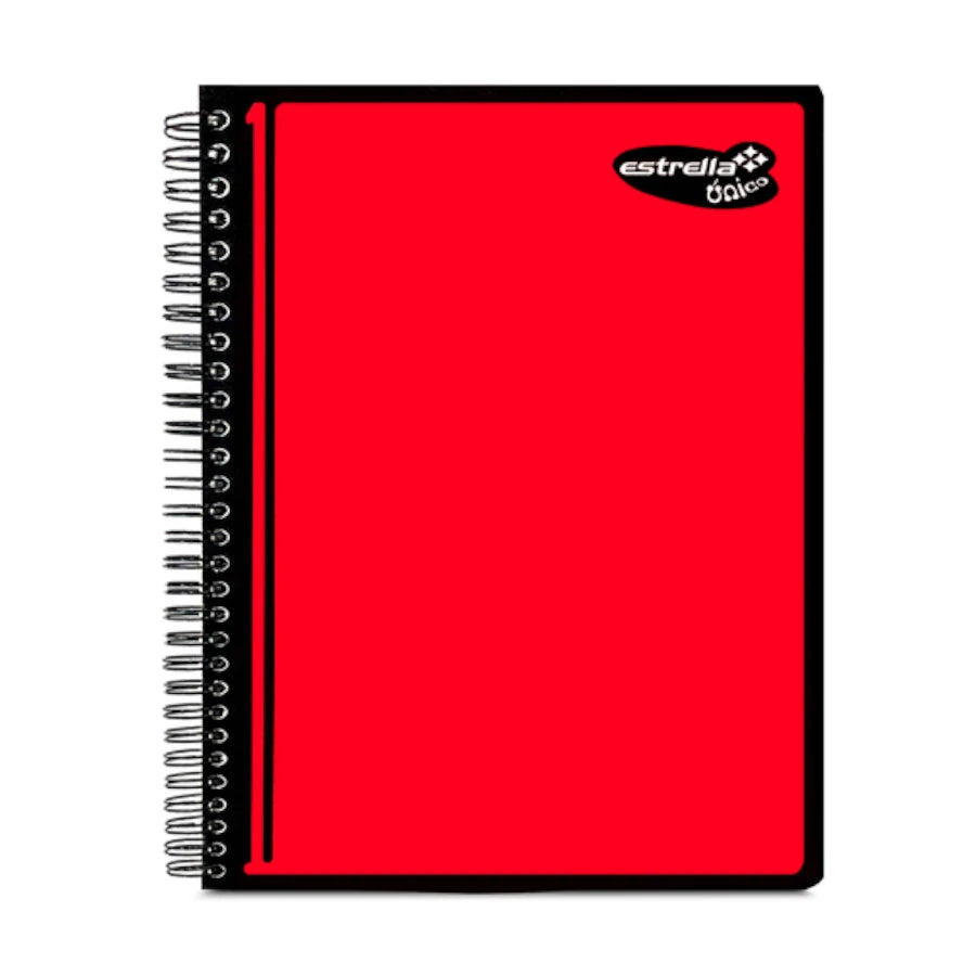 Libreta profesional Estrella pasta dura C5 cuadro chico 100 hojas